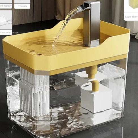 Fontaine À Eau Pour Chat Avec Filtre Automatique - FélinChic